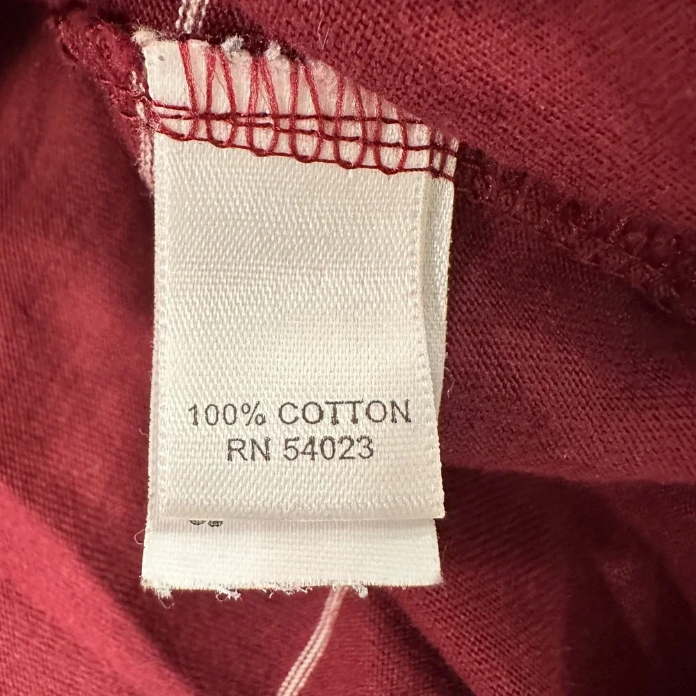 Banana Republic‎ Fitted Pima Polo Mens XL Burgundy White Stripe | Preppy Classic